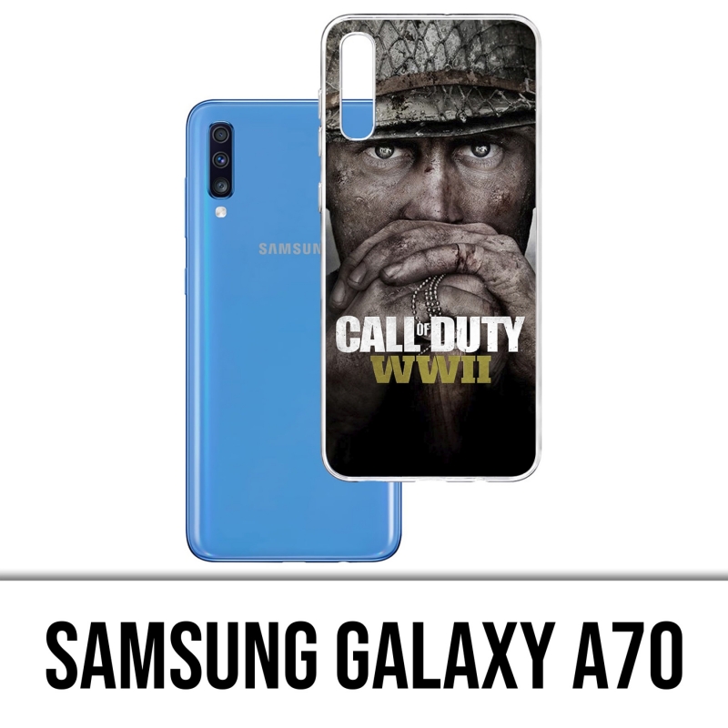 Custodia per Samsung Galaxy A70 - Call Of Duty Ww2 Soldiers