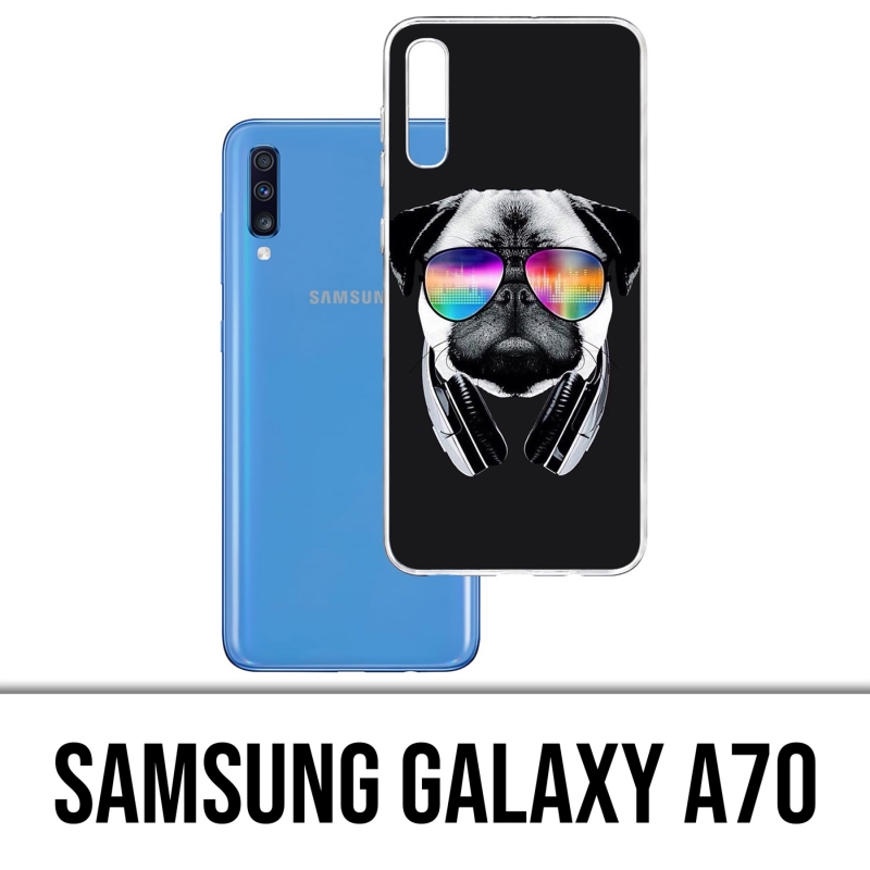 Funda Samsung Galaxy A70 - Dj Pug Dog