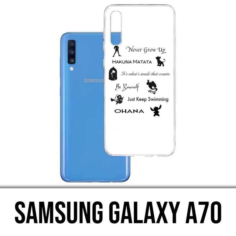 Coque Samsung Galaxy A70 - Citations Disney