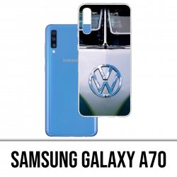 Custodia per Samsung Galaxy A70 - Vw Volkswagen Grey Combi