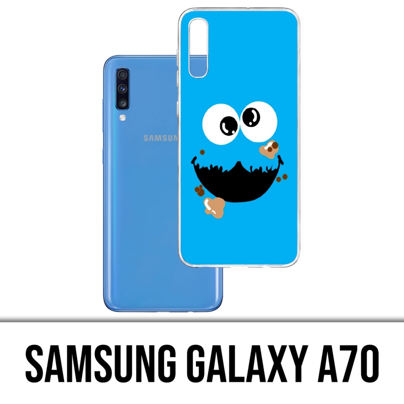 Samsung Galaxy A70 Case - Cookie Monster Gesicht