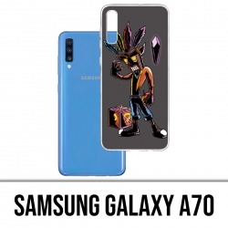 Coque Samsung Galaxy A70 - Crash Bandicoot Masque
