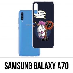 Funda Samsung Galaxy A70 - Unicornio esponjoso de Deadpool