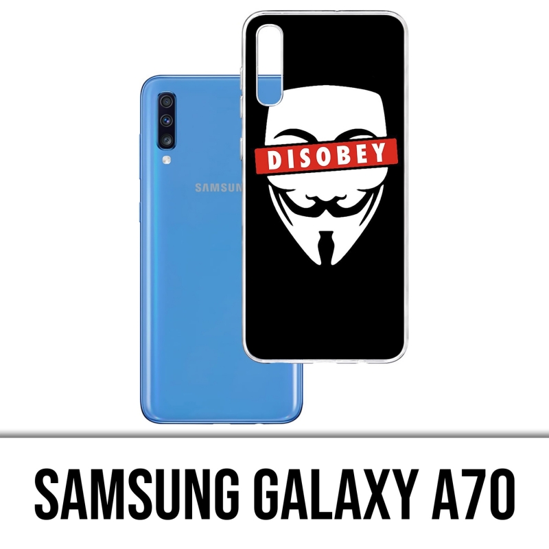 Samsung Galaxy A70 Case - Ungehorsam Anonym