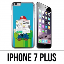 Coque iPhone 7 PLUS - Mario Humour