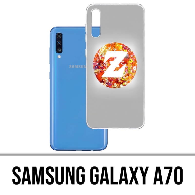 Custodia per Samsung Galaxy A70 - Logo Dragon Ball Z