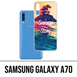 Samsung Galaxy A70 Case - Jeder Sommer hat Geschichte