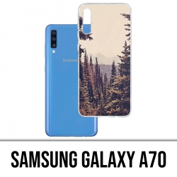 Funda Samsung Galaxy A70 - Bosque de abetos