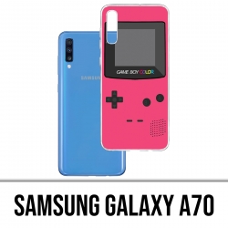 Coque Samsung Galaxy A70 - Game Boy Color Rose