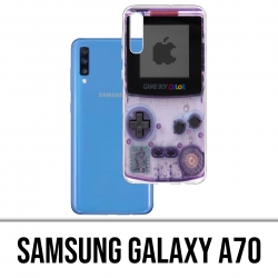 Funda Samsung Galaxy A70 - Game Boy Color Violeta
