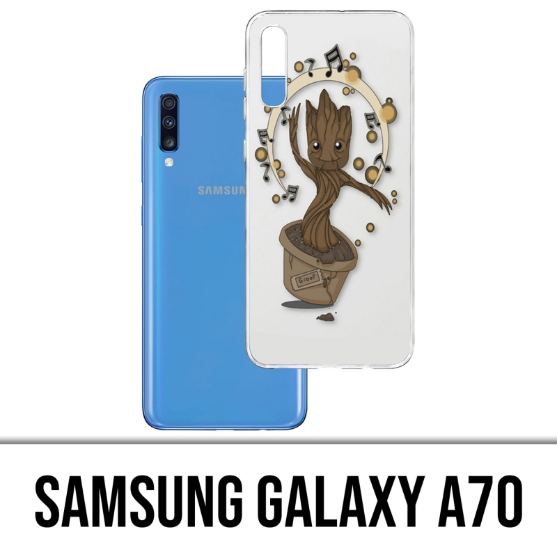 Wächter der Galaxie tanzen Groot Samsung Galaxy A70 Case