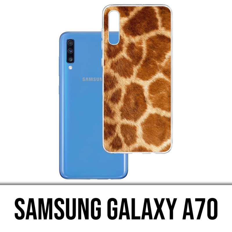 Custodia per Samsung Galaxy A70 - Pelliccia di giraffa