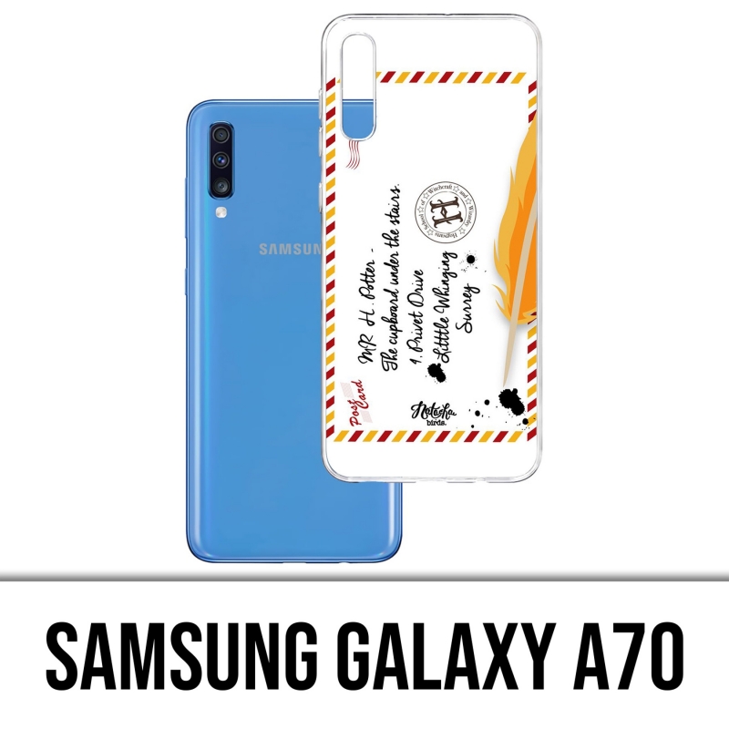 Coque Samsung Galaxy A70 - Harry Potter Lettre Poudlard
