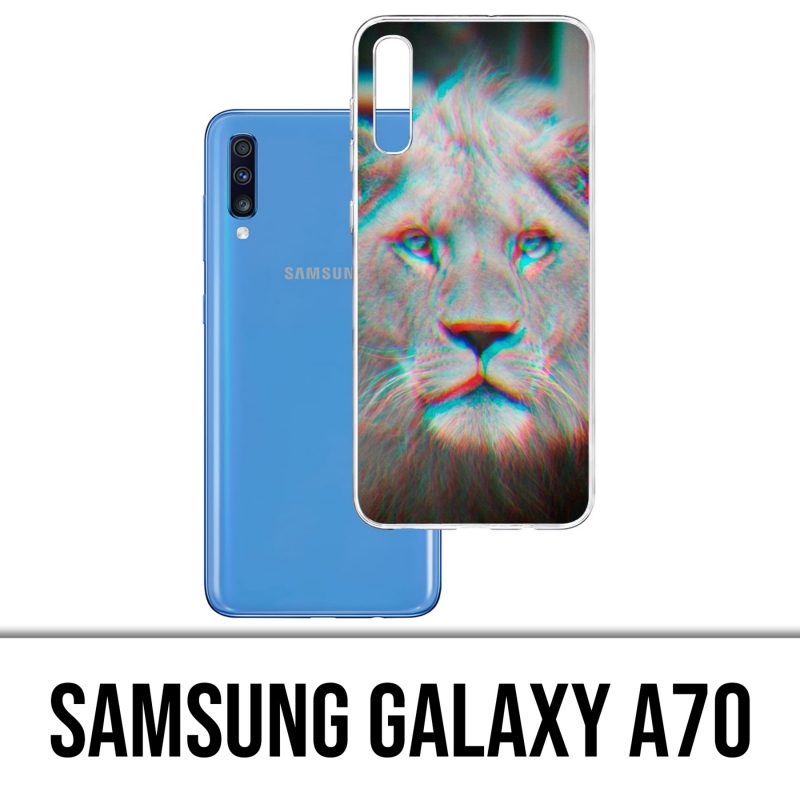 Coque Samsung Galaxy A70 - Lion 3D