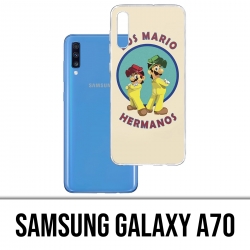 Coque Samsung Galaxy A70 - Los Mario Hermanos