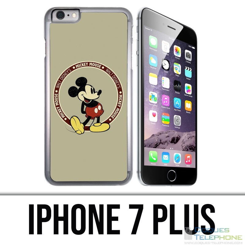 Funda iPhone 7 Plus - Vintage Mickey