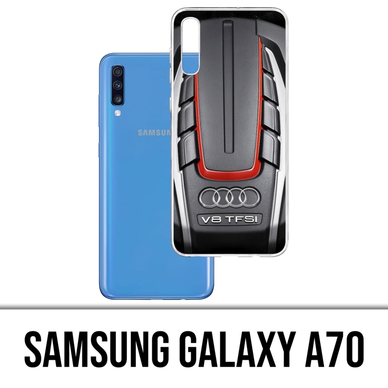 Custodia per Samsung Galaxy A70 - Motore Audi V8 2