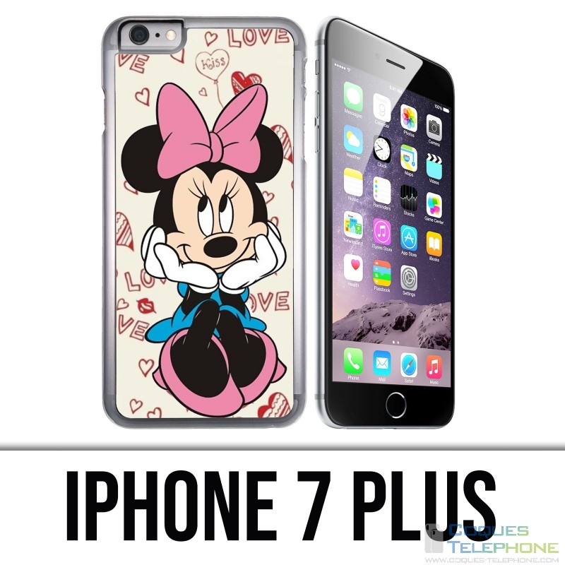 Coque iPhone 7 PLUS - Minnie Love