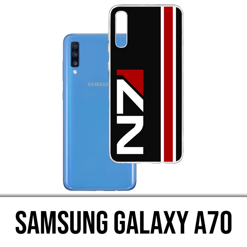 Coque Samsung Galaxy A70 - N7 Mass Effect