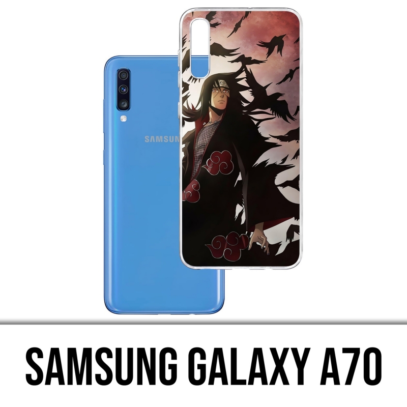 Custodia per Samsung Galaxy A70 - Naruto-Itachi-Ravens