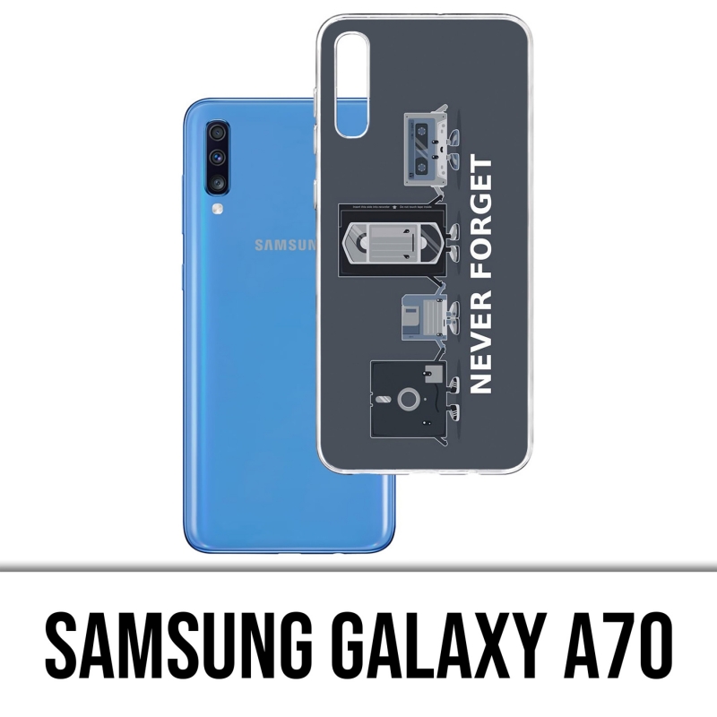 Funda Samsung Galaxy A70 - Nunca olvides lo vintage
