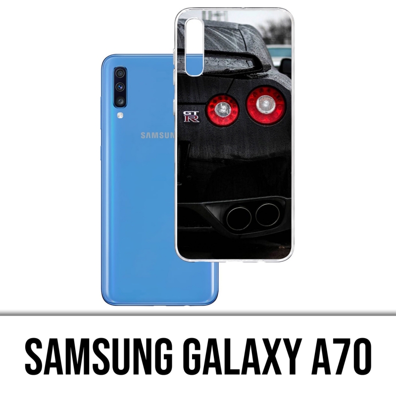 Custodia per Samsung Galaxy A70 - Nissan Gtr nera