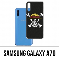 Funda Samsung Galaxy A70 - Nombre del logotipo de una pieza