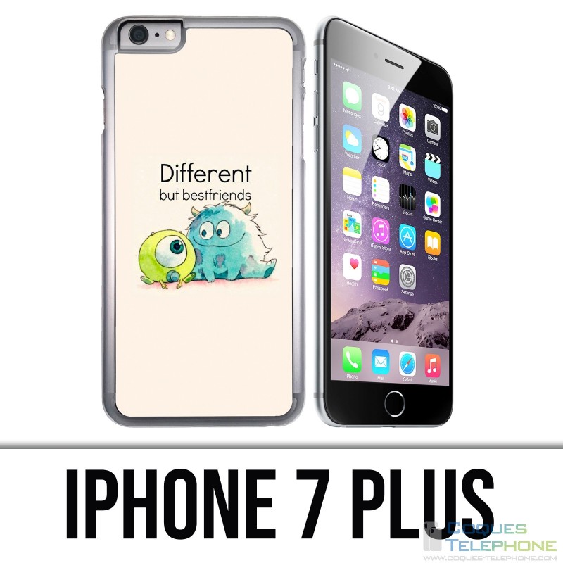 Coque iPhone 7 PLUS - Monstre Cie Best Friends