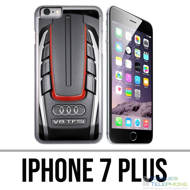 Carcasa iPhone 7 Plus - Motor Audi V8