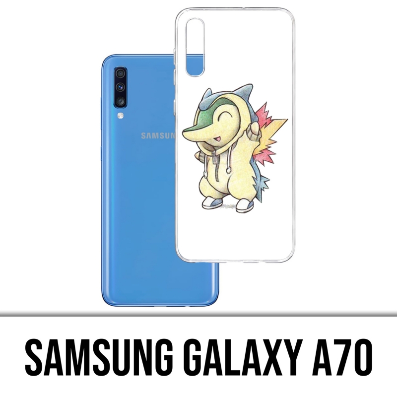 Custodia per Samsung Galaxy A70 - Baby Hericendre Pokémon