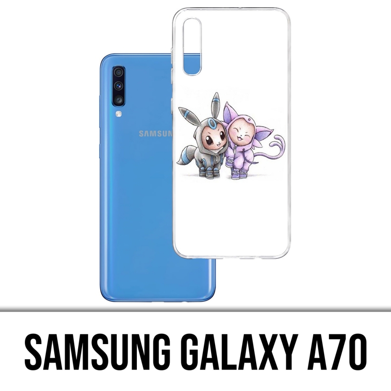 Coque Samsung Galaxy A70 - Pokémon Bébé Mentali Noctali