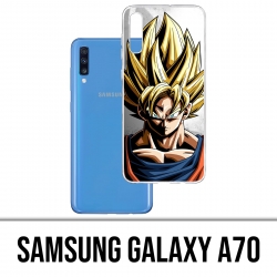 Custodia per Samsung Galaxy A70 - Goku Wall Dragon Ball Super