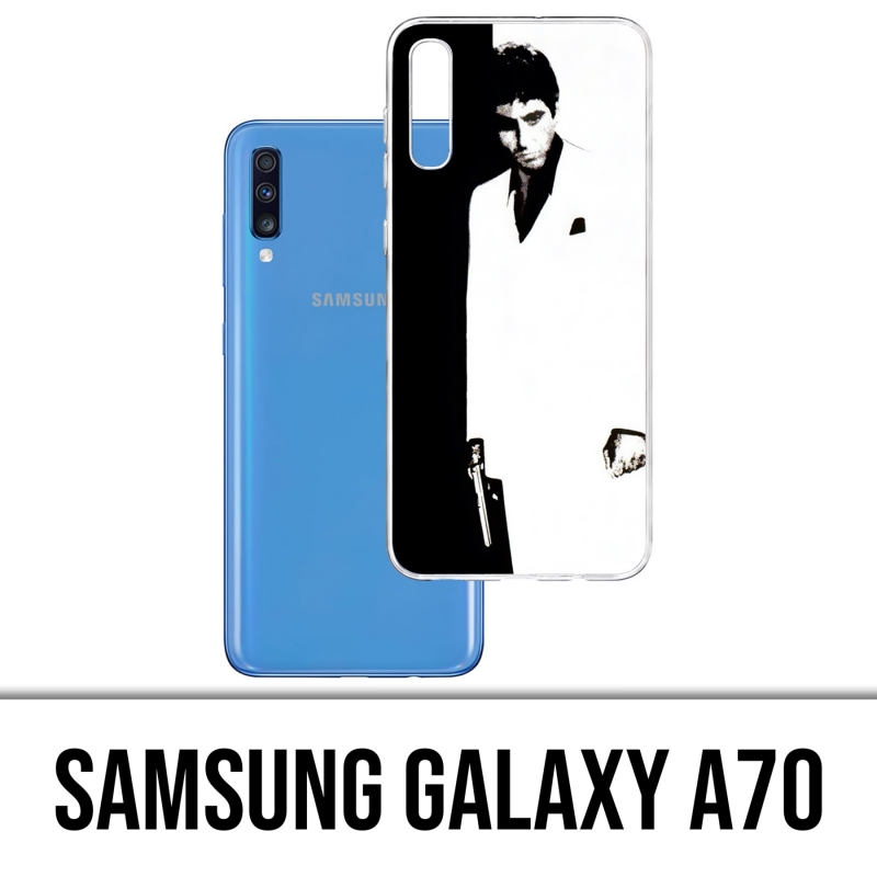 Samsung Galaxy A70 Case - Narbengesicht