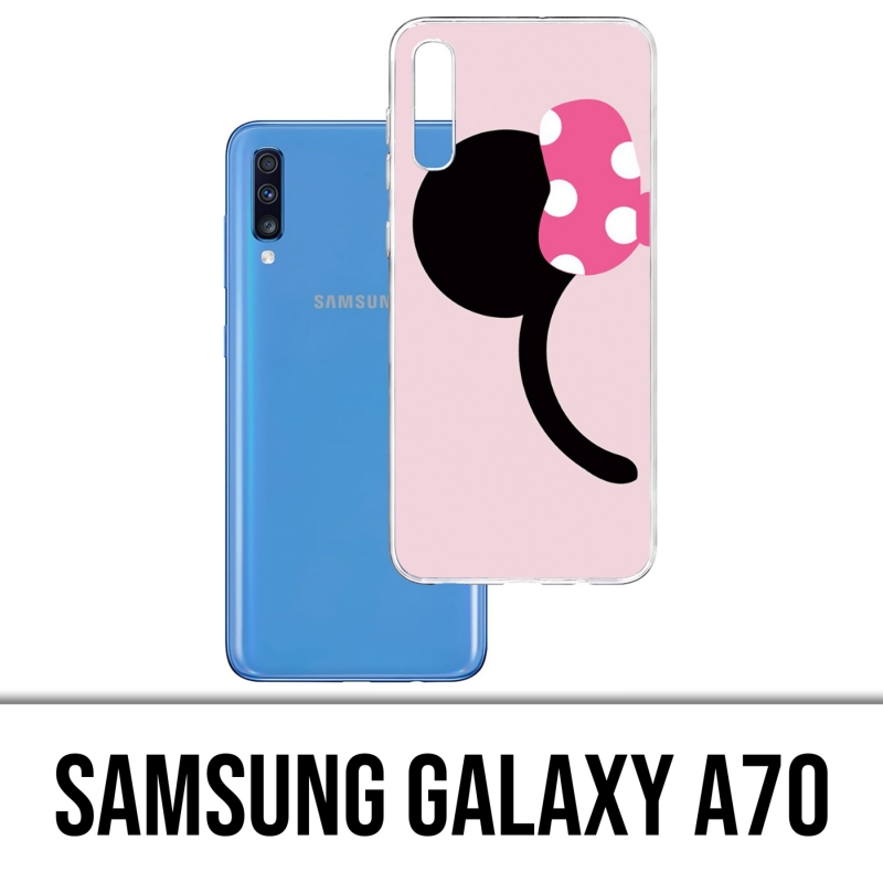 Funda Samsung Galaxy A70 - Diadema Minnie