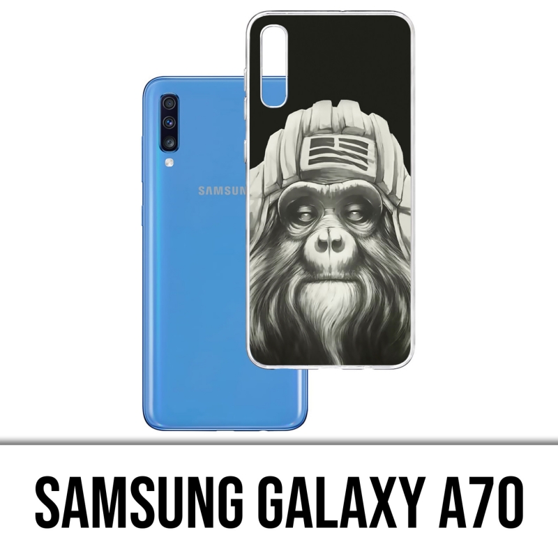 Funda Samsung Galaxy A70 - Aviator Monkey Monkey