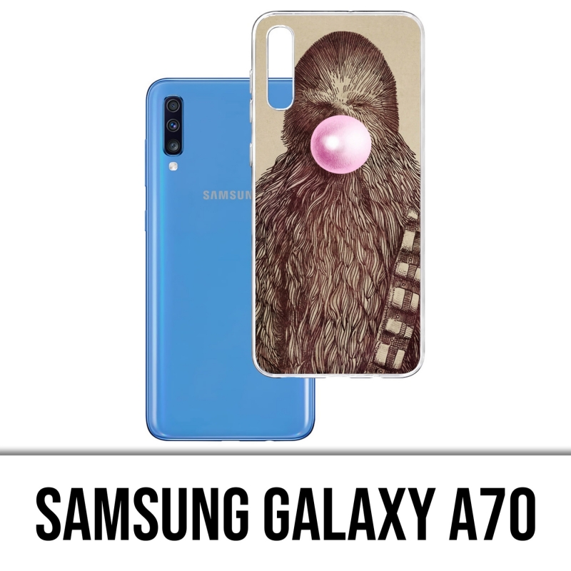 Coque Samsung Galaxy A70 - Star Wars Chewbacca Chewing Gum