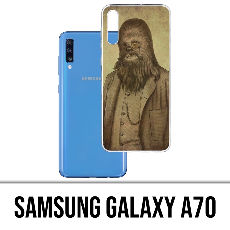 Custodia per Samsung Galaxy A70 - Star Wars Vintage Chewbacca