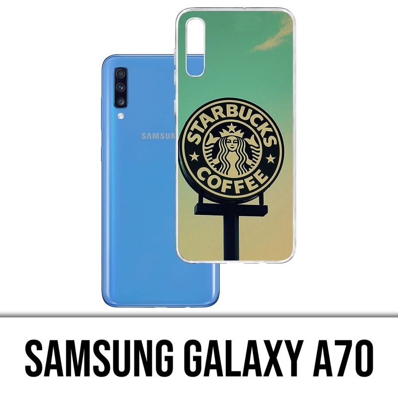 Custodia per Samsung Galaxy A70 - Starbucks Vintage