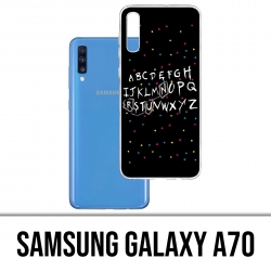 Custodie e protezioni Samsung Galaxy A70 - Stranger Things Alphabet