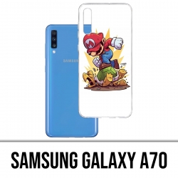 Funda Samsung Galaxy A70 - Tortuga de dibujos animados de Super Mario