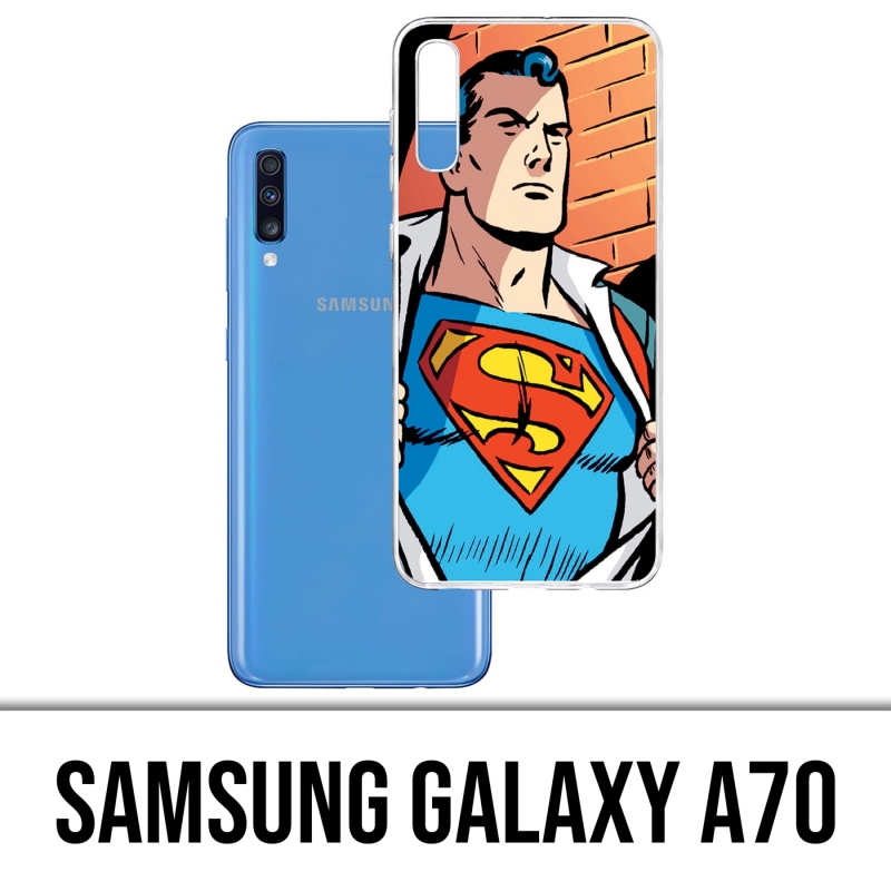 Coque Samsung Galaxy A70 - Superman Comics