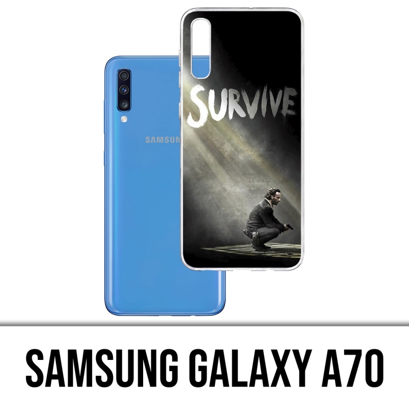 Samsung Galaxy A70 Case - Walking Dead überleben