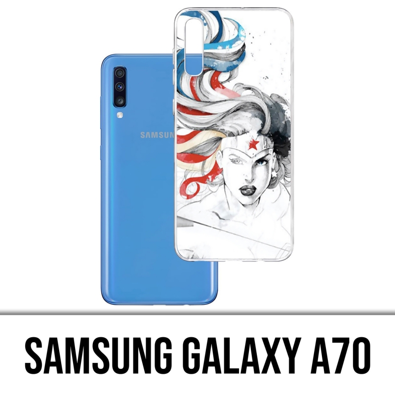 Custodia per Samsung Galaxy A70 - Wonder Woman Art