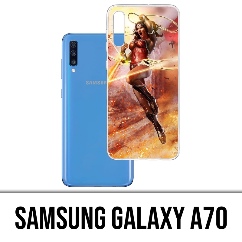 Funda Samsung Galaxy A70 - Wonder Woman Comics