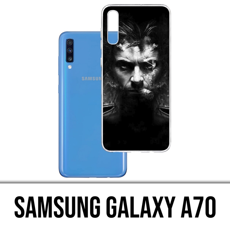 Samsung Galaxy A70 Case - Xmen Wolverine Cigar