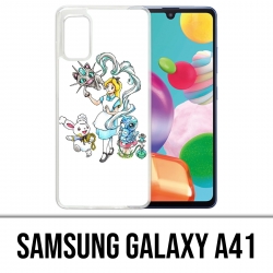 Coque Samsung Galaxy A41 - Alice Au Pays Des Merveilles Pokémon