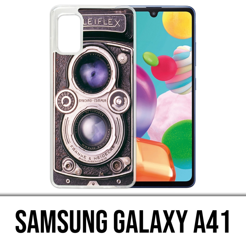 Coque Samsung Galaxy A41 - Appareil Photo Vintage