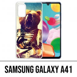 Coque Samsung Galaxy A41 - Astronaute Ours