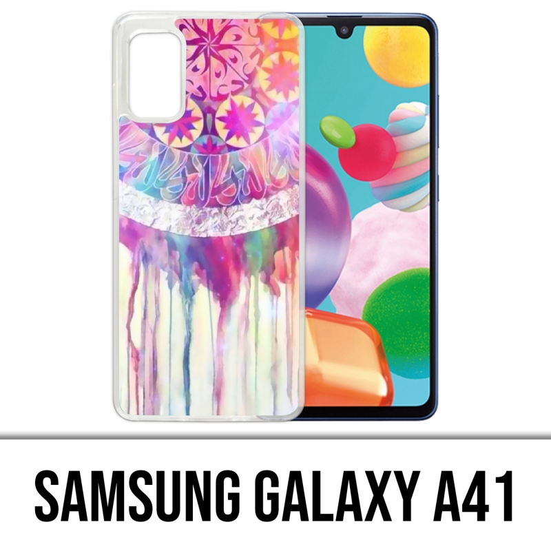 Custodia per Samsung Galaxy A41 - Pittura Acchiappasogni