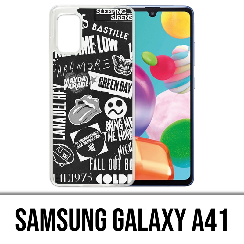 Samsung Galaxy A41 Case - Rock Badge